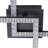 2-light Dimmable Led Square Semi-flush Mount