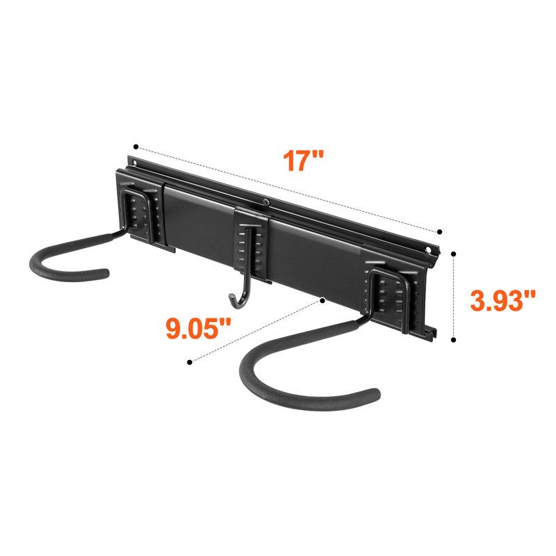 Steel Wall Mounted Required Adjustable Bike Rack