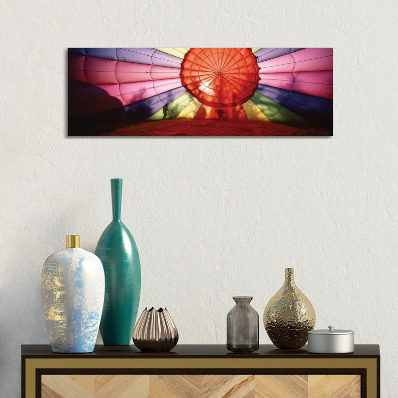Close-Up of a Hot Air Balloon, Snowmass Village, Colorado, USA 1 Piece Wrapped Canvas Panoramic Wall Art