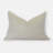 No Textured Cotton Blend Pillow Cover