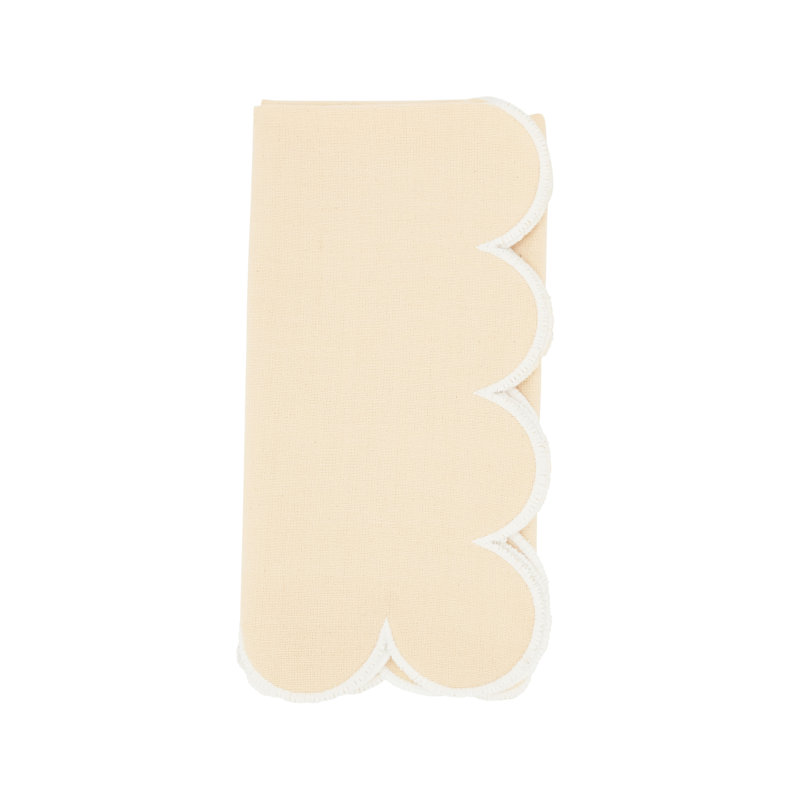 Serviette rectangulaire Paddock 100% coton, Rosé