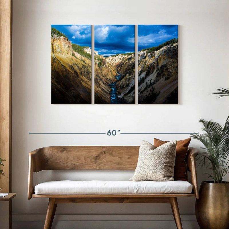 Alvord Grand Canyon de Yellowstone, H 28 po x l 45 po