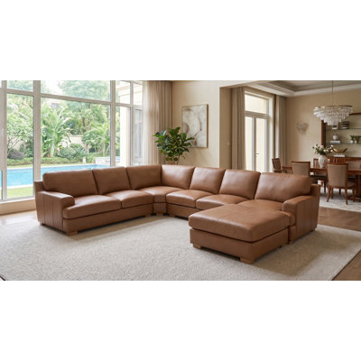 Aness Upholstered L-Shaped Sectional Reversible