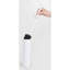 Ensemble de brosses et porte-cuvette en plastique sans BPA iDesign Una - 3 po x 3 po x 16,3 po, blanc
