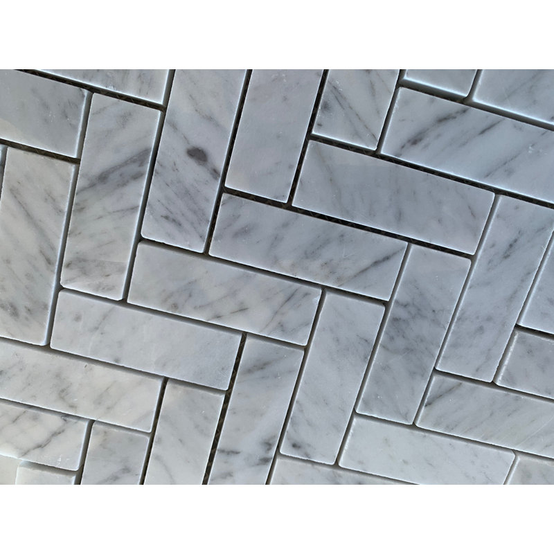 Carreau de mosaïque Carrara