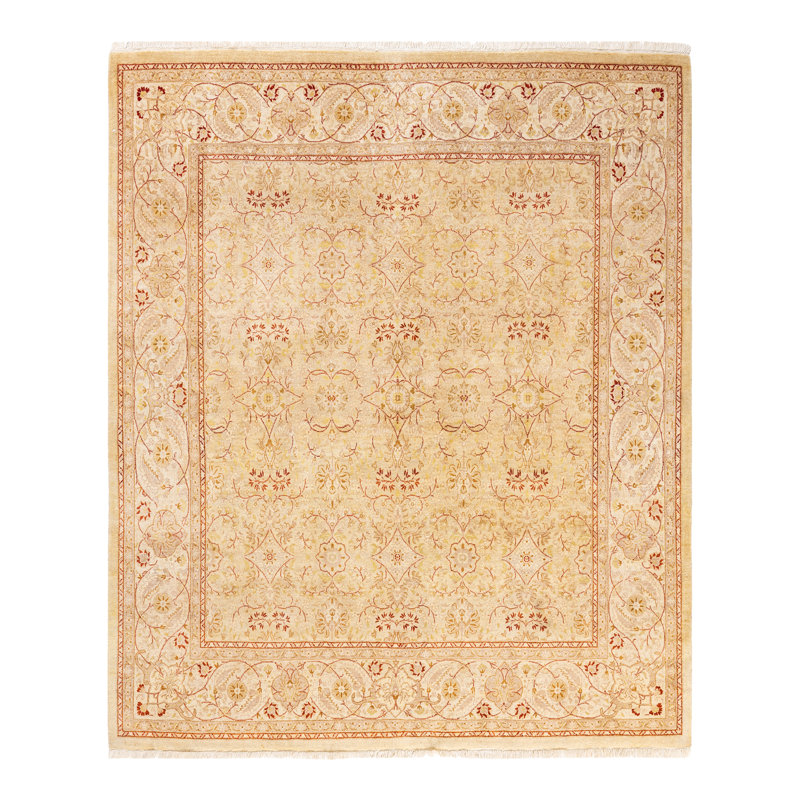 Classic One-of-a-Kind 6' 0" x 6' 3" Hand Knotted Area Rug