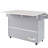 K&K Kitchen Island With Trash Can Storage Cabinet, Kitchen Cart With Drop Leaf, Spice Rack, Towel Rack And Drawer, Rolling Kitchen Island On Wheels With Adjustable Shelf-644911399