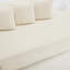 Canapés incurvés de 110,2 x 62 po pour le salon, canapé modulaire incurvé avec 5 coussins, canapé en forme de L avec siège profond, mousse à mémoire de forme haute densité, sans assemblage requis, (BLANC)-1115233056