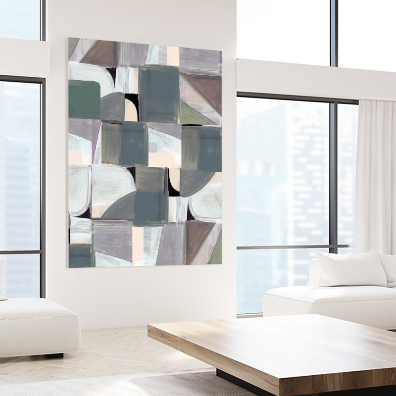 «Abstract Desatureate No3», reproduction d'art sur toile géante 84 po x 54 po, H 72 po x l 48 po