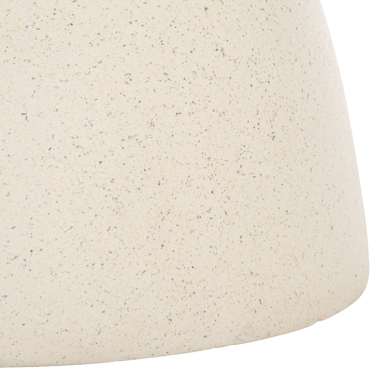 Table d'appoint Erwin, Blanc