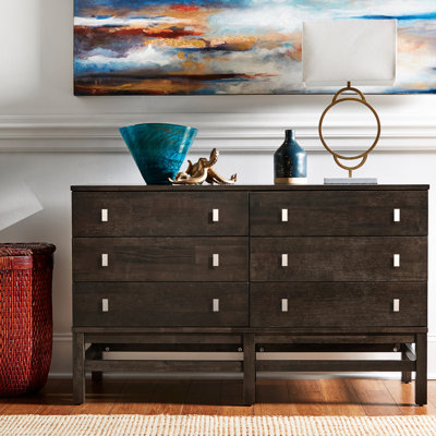 Commode double 6 tiroirs Lamar