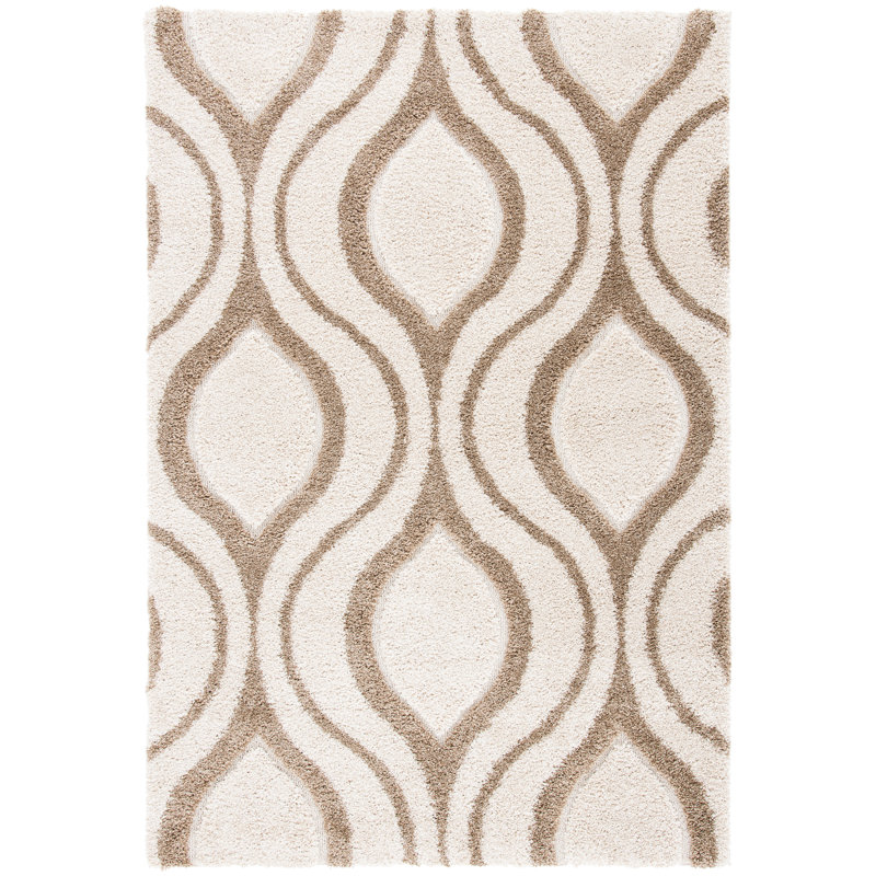 Tapis ivoire / beige Altoona, Rectangle 3 pi 3 po x 5 pi 3 po