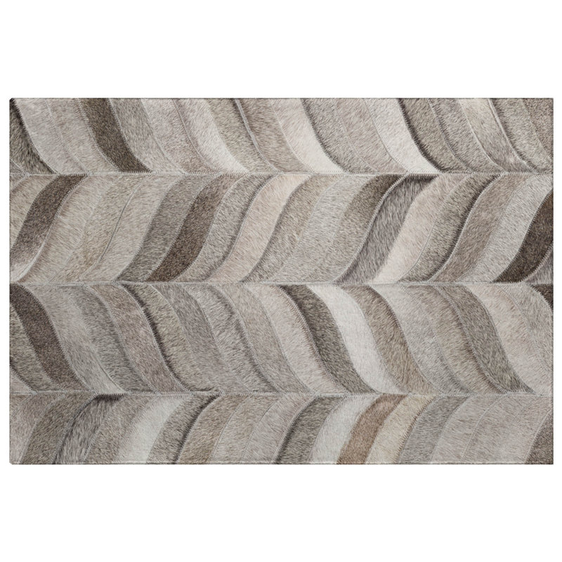 Tapis à chevrons de qualité supérieure lavable à la machine ADS106, 2 pi 6 po x 3 pi 10 po