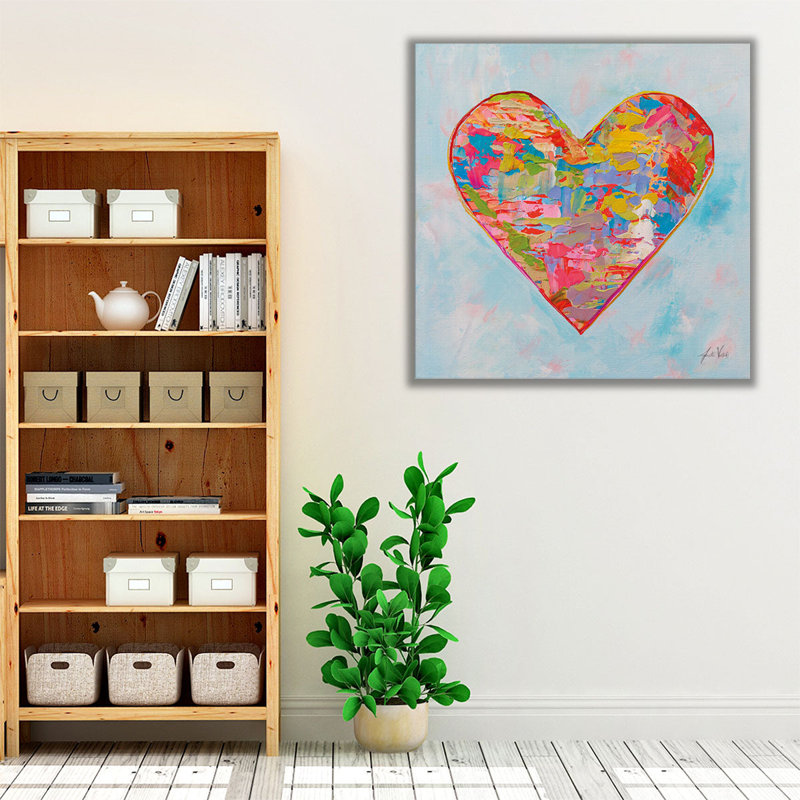 First Love - Canvas Print Wall Art, 30" H x 30" W