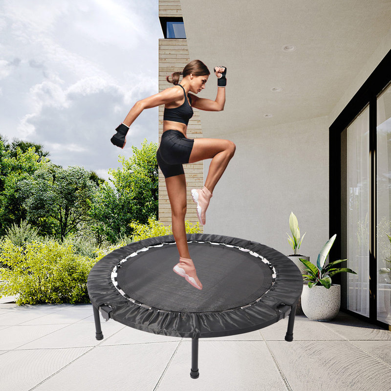 Mini trampoline d'exercice 40 pouces pour adultes ou enfants