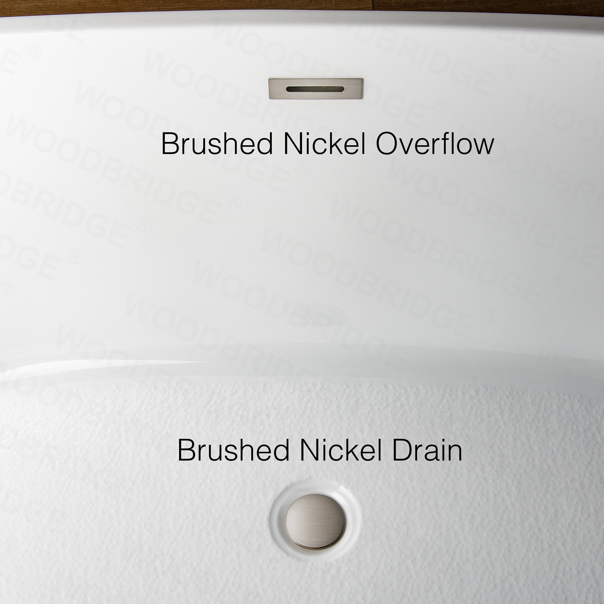 66" x 32" Freestanding Soaking Acrylic Bathtub & Faucet Combo, Installation Required, Brushed Nickel