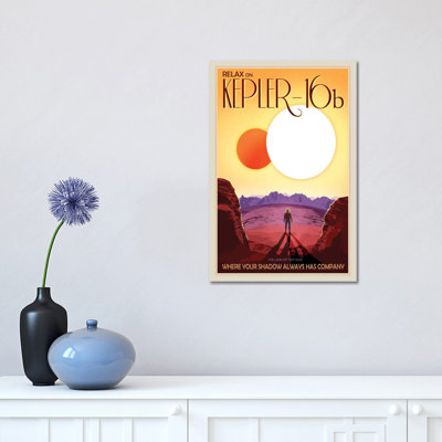 Kepler-16B by NASA - Print on Canvas