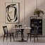 Gregory Dining Chair, Black Oak