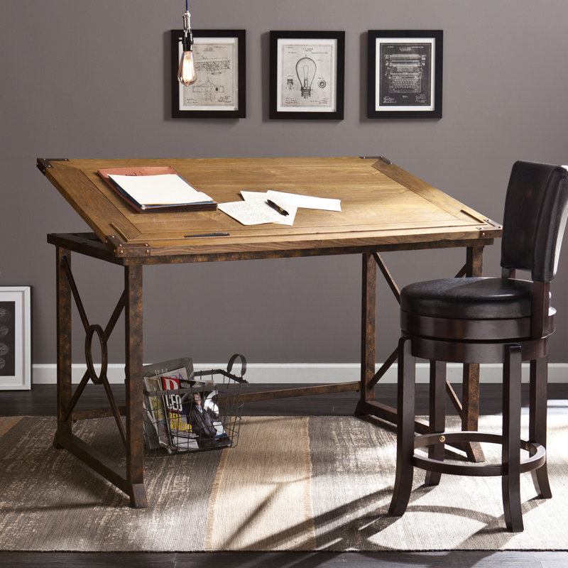 Woburn Metal Base Drafting Table