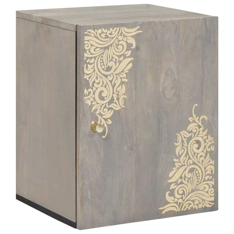 Solid Wood Bathroom Storage Cabinet