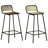 Janelee Counter Stool with Metal Frame