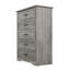 Solid Wood Rectangle Accent Cabinet
