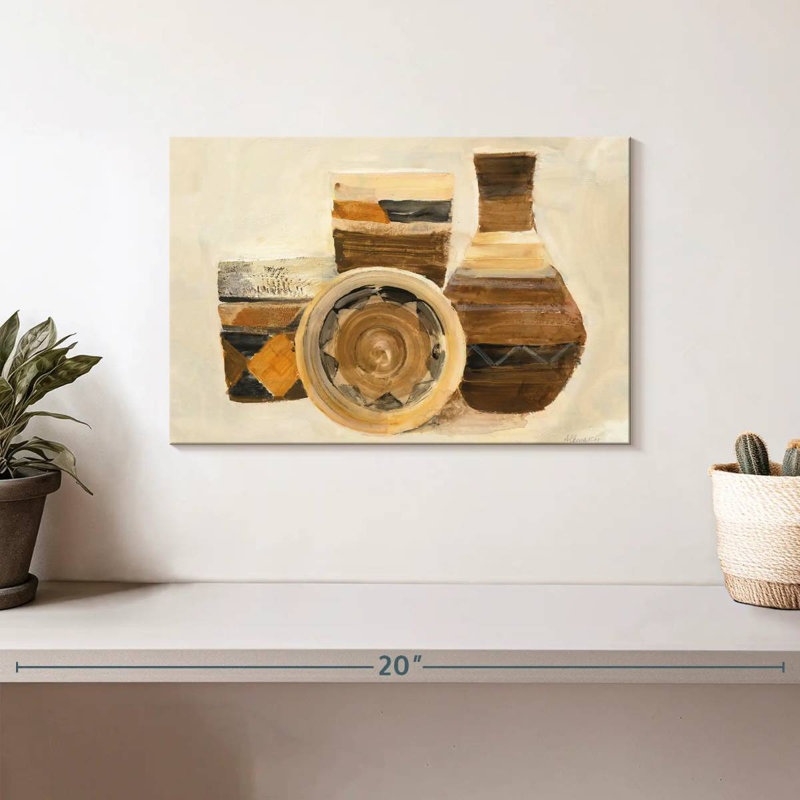 Nature morte dans le désert de Senne I, H 8 po x l 12 po