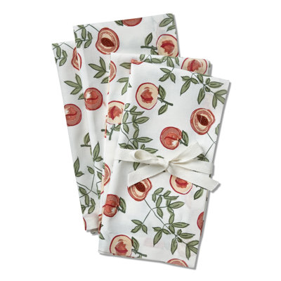 Peach Napkin Set/4