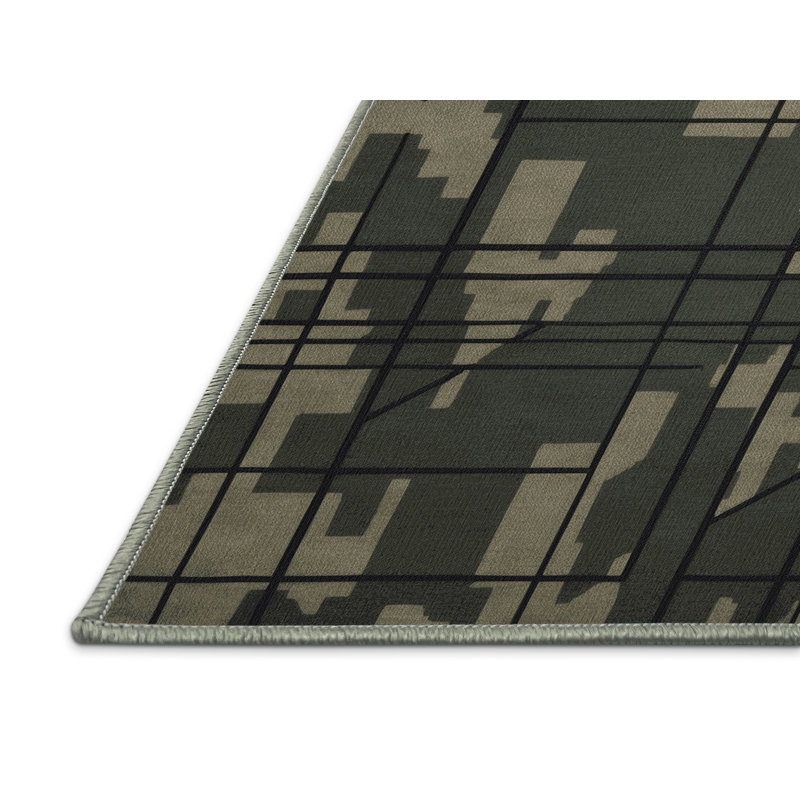 Recon Stripe Rug, Rectangle 3' x 5'