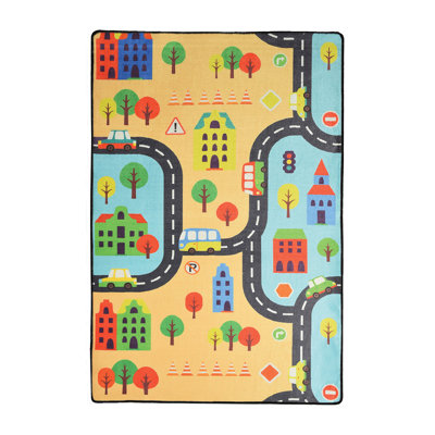 Colbourne Yellow/Blue/Green Rug