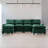 106" U Shaped Sectional Sofa Set with Storage Ottoman & USB Ports, Modular Cloud Couch with Chaise Lounge & Pillows-531142187