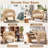 31.5" Wide Upholstered Contemporary 3-Legged Barrel Accent Chair-1194712157
