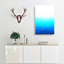 Shades Of Blue In Abstract - Wrapped Canvas-55341243