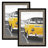 Gaurav Picture Frame - Set of 2 with Mat-87757394-87757398