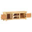 Saxis Unfinished TV Stand for TVs up to 50"