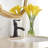 Single-handle Bathroom Faucet with Drain Assembly-70855234