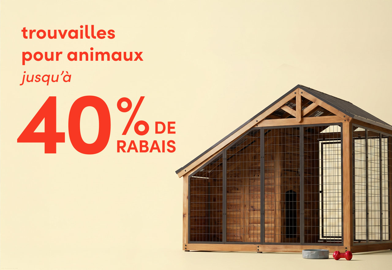 trouvailles pour animaux en solde