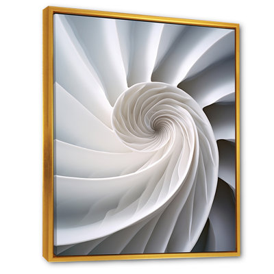 Ivoire Sea Sheel Infinity Sprial - Nautilus, reproductions d'art mural