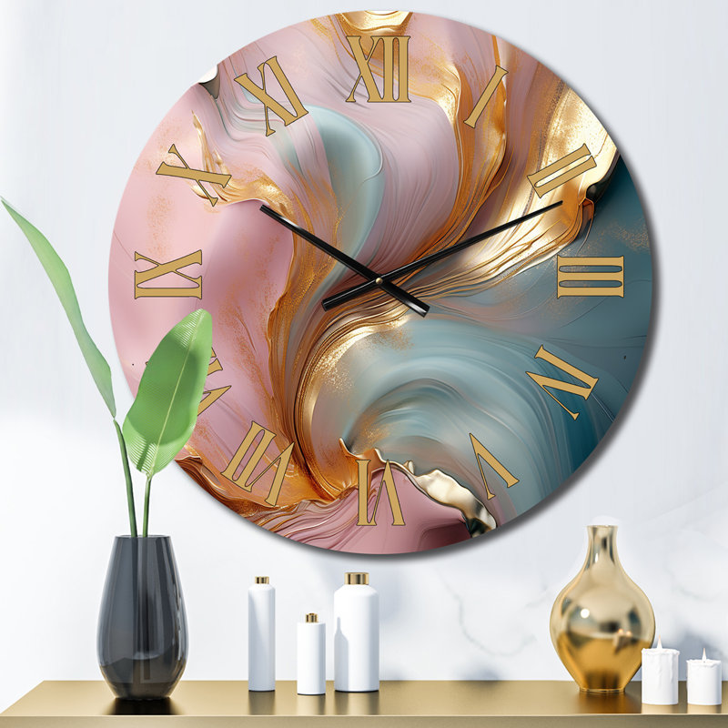 Horloge murale Exquise Wave Harmony, Petit