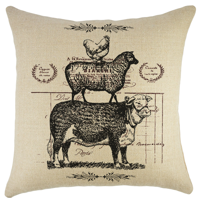 Reversible Throw Pillow
