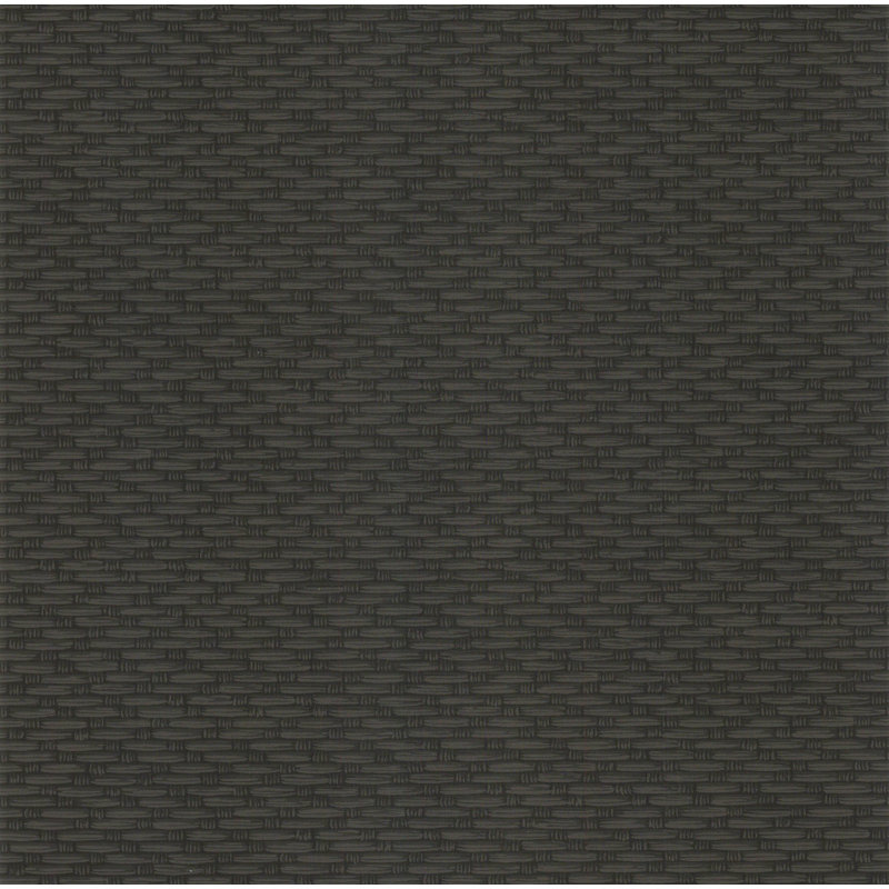 Foundation Weave Abstract Wallpaper Roll, Black
