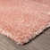 Solid Color Machine Woven Polypropylene Area Rug in Pink