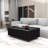 Smart Coffee Table with Dual Refrigerated Drawers Bluetooth Speakers RGB Lighting and Wireless Charging-86163889