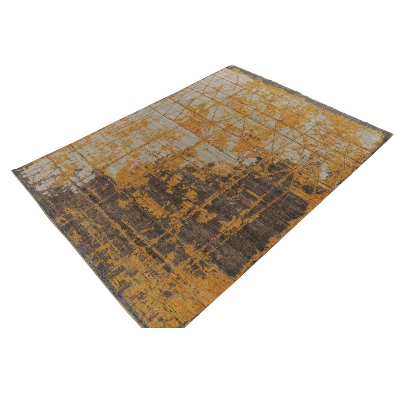 Wool Abstract Area Rug