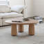 Table basse moderne et simple en bois massif-105834629