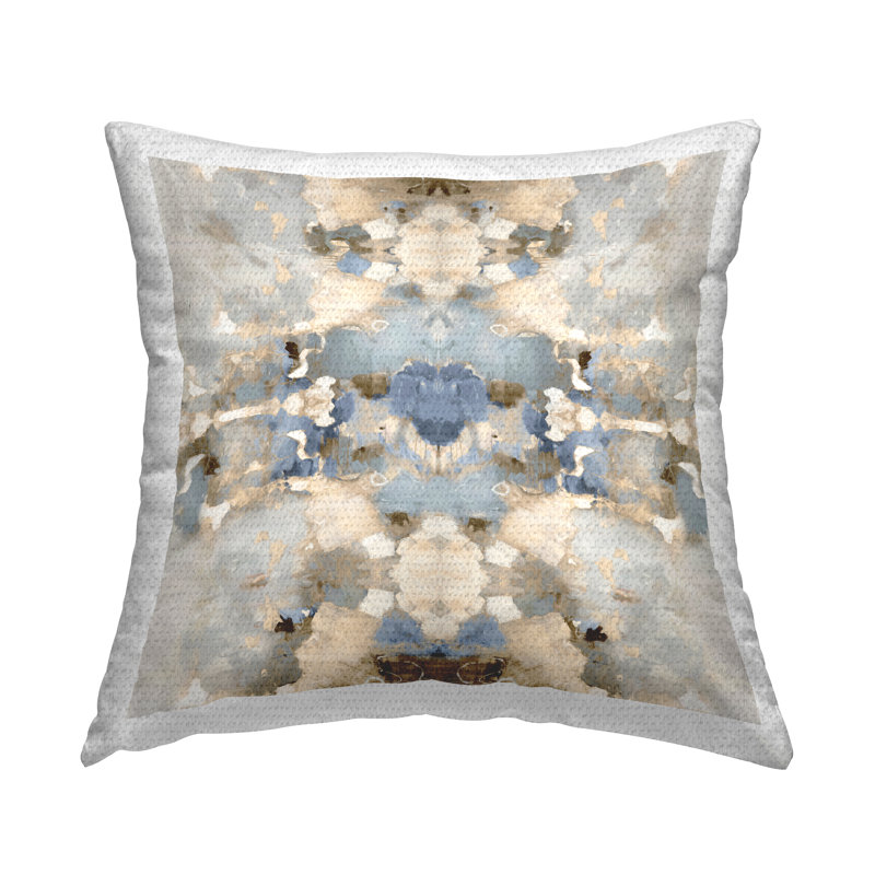 Abstract Outdoor Throw Pillow
