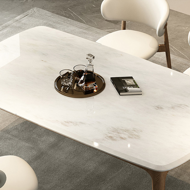 Tables de salle à manger rectangulaire Luxury, H 29,9 po x L 70,8 po x l 35,4 po