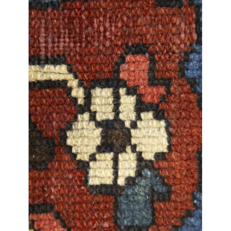 Tapis brun rouille traditionnel 10X13