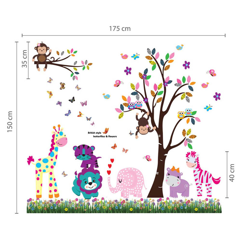 Non-Wall Damaging Wall Decal