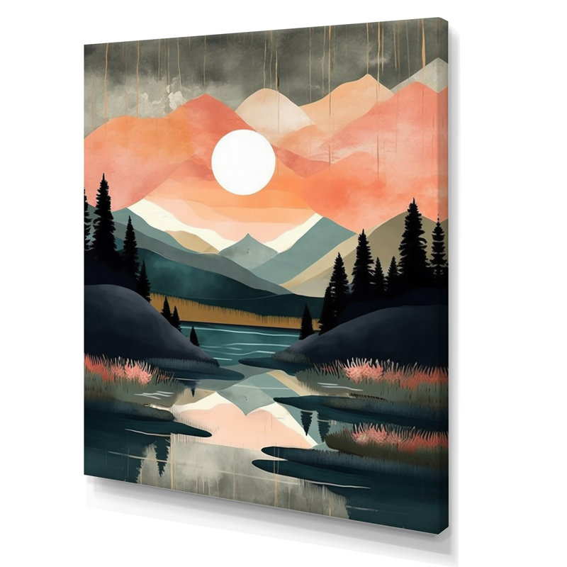«Tropical Paradise III», reproduction sur toile, H 32 po x l 24 po x P 1 po, Toile tendue